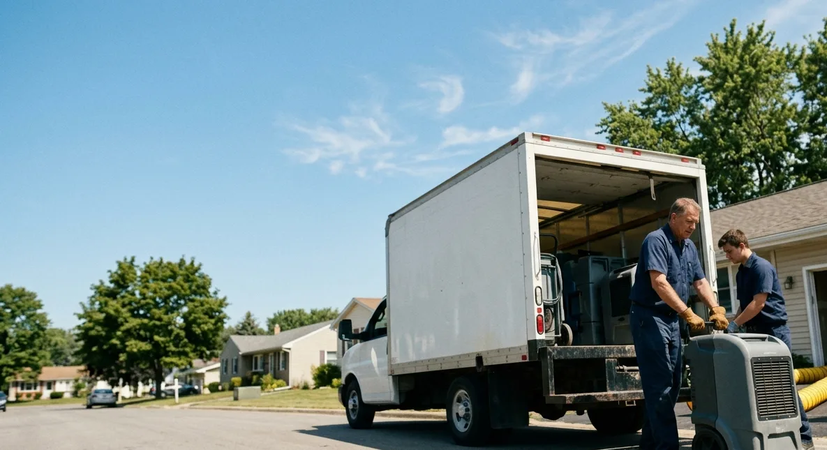 Water Damage Cleanup in Warren, IL near me